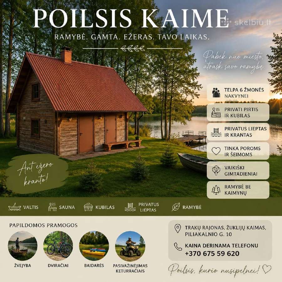 Poilsis kaime
