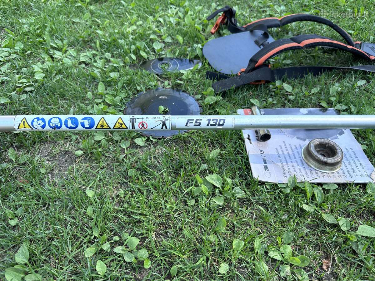 Parduodu trimerį Stihl FS 130 - nuotraukos Nr. 4