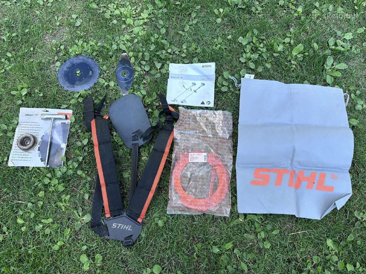 Parduodu trimerį Stihl FS 130 - nuotraukos Nr. 5