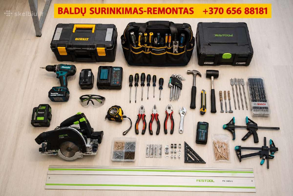 Skubus baldu surinkimas Kaune - nuotraukos Nr. 2