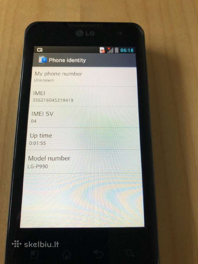 LG P990 - nuotraukos Nr. 4