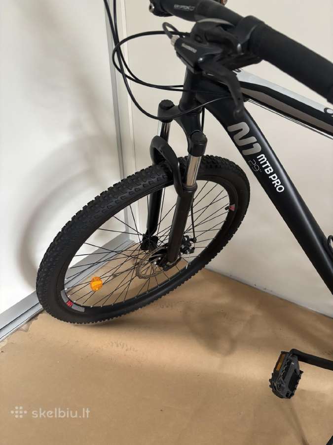 Kalnų dviratis N1 MTB Pro 2.0. 29", juodas