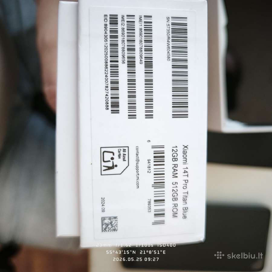 Xiaomi 14t Pro 12/512