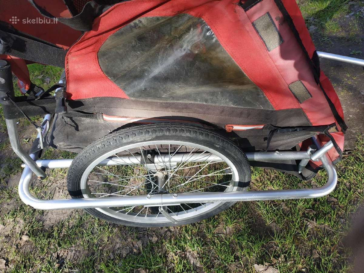 Dviračio priekaba vežimėlis - nuotraukos Nr. 4