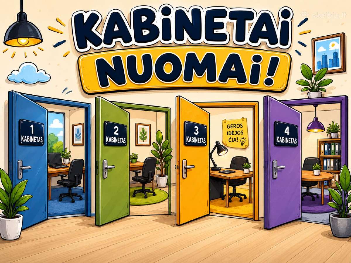 Išnuomojamos patalpos/kabinetai