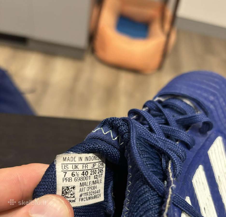 Adidas Predator 18.3fg football boots blue Eu40 - nuotraukos Nr. 3