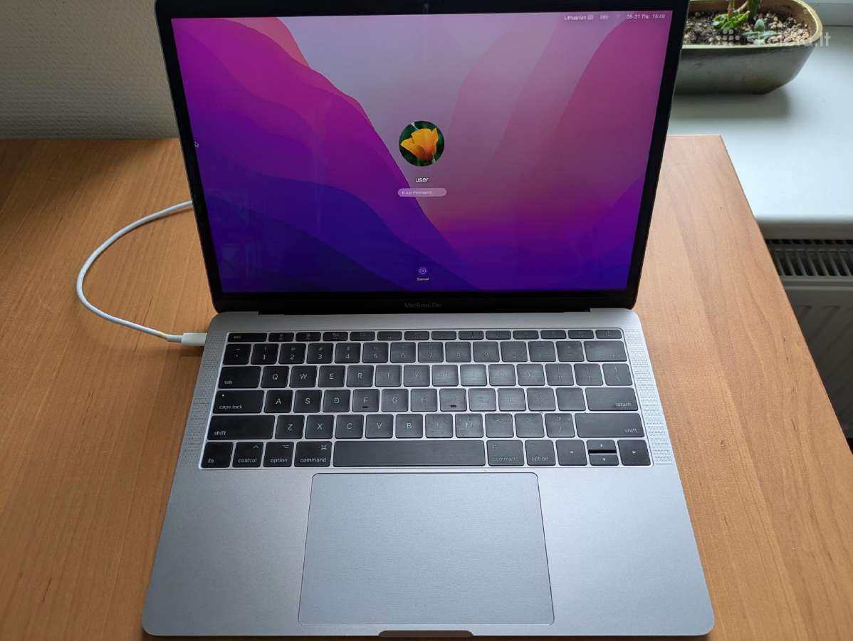 MacBook Pro 2016 (13", i7, 16gb, 1tb) - nuotraukos Nr. 2