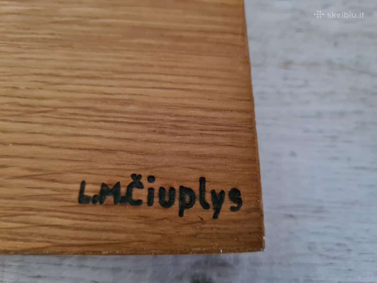 Vintažinis medinis bareljefas „Lietuviška sodyba“ - nuotraukos Nr. 5