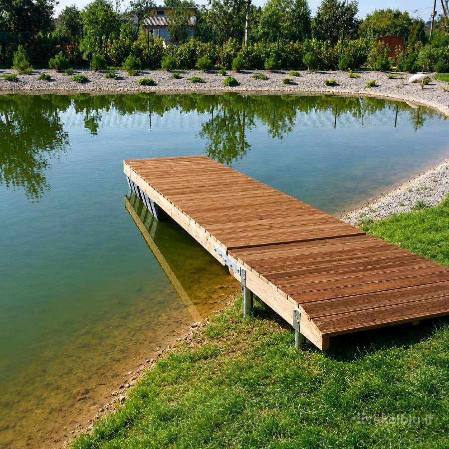 Pontoninis lieptelis Petriukas 1.2x4.5m