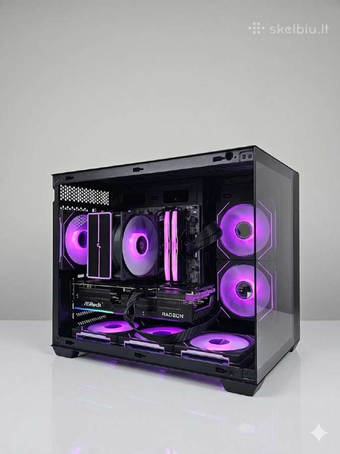 Žaidimų Pc Rx9070xt Ryzen 7 7800x3d 32gb