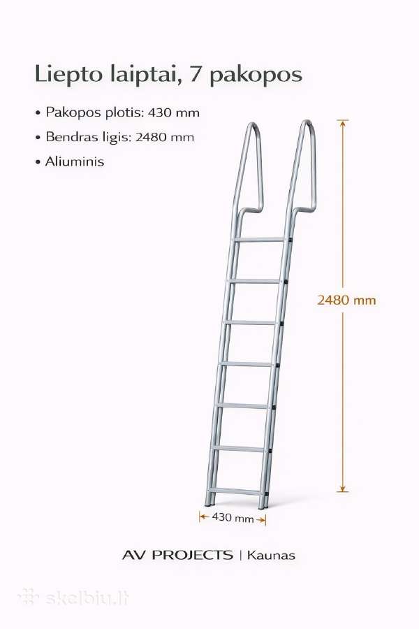 Kopetelės i vandenį lieptui nuo 240eur - nuotraukos Nr. 10