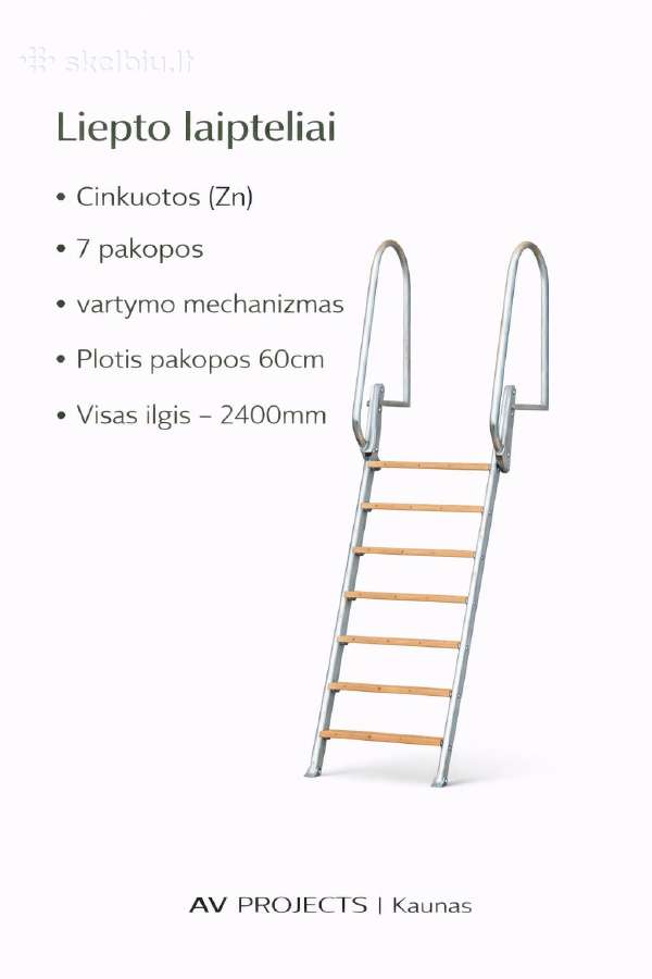 Kopetelės i vandenį lieptui nuo 240eur - nuotraukos Nr. 13