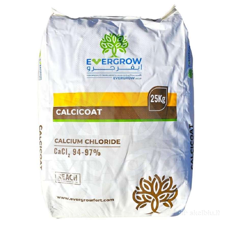 Kalcio chloridas Cacl2- 94-97 proc