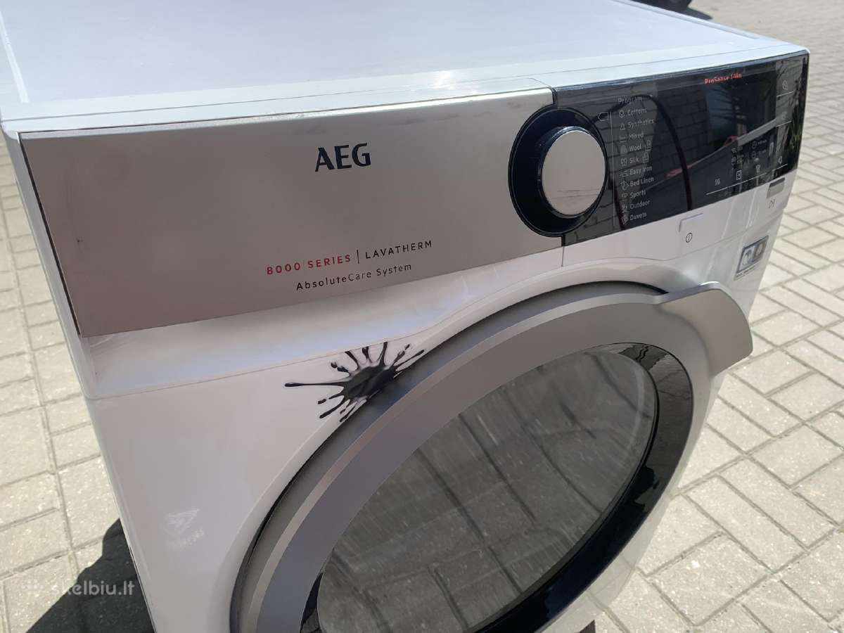 Aeg džiovyklė 9 kg. - nuotraukos Nr. 2