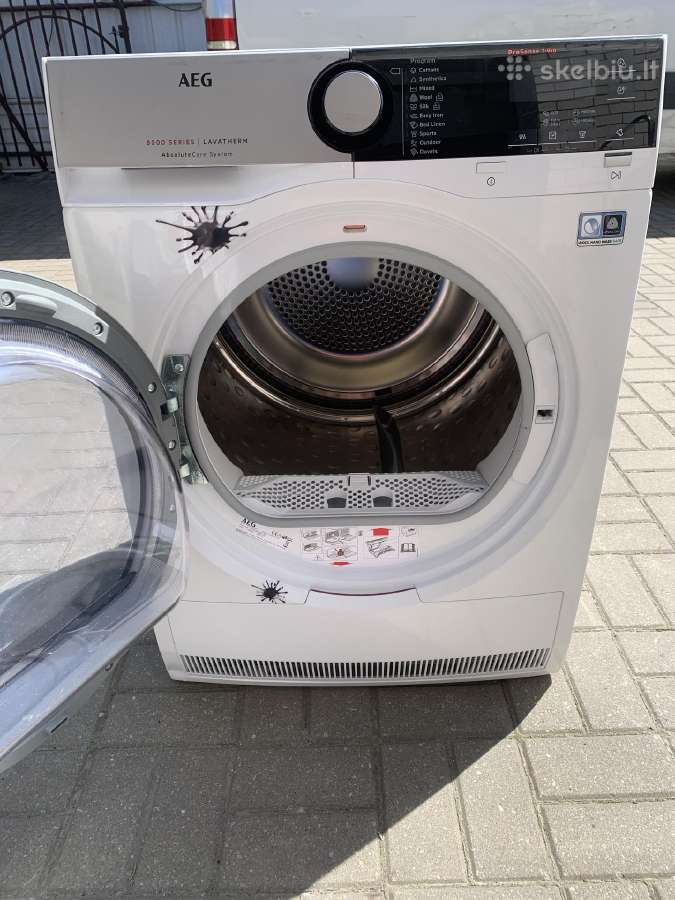 Aeg džiovyklė 9 kg. - nuotraukos Nr. 5