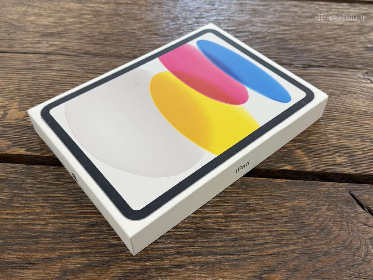 Naujas iPad A16 10.9 128 GB. Dėklas Dovanų.
