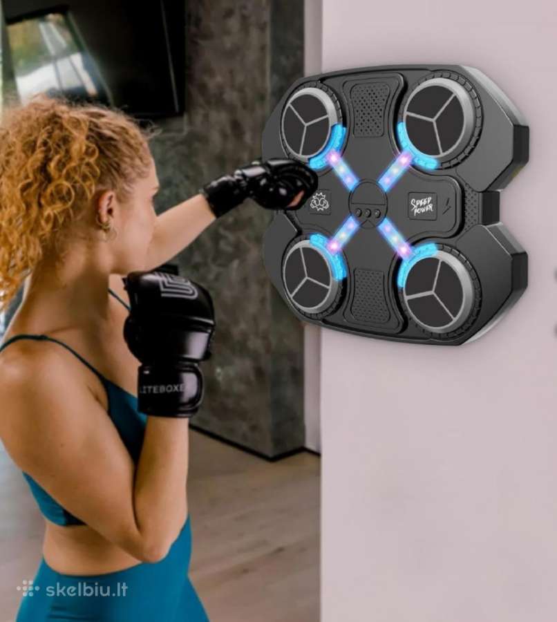 Elektroninė bokso lenta su LED Bluetooth Boxing