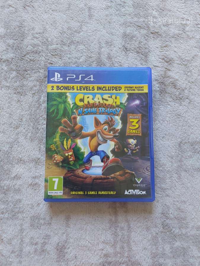 Žaidimas "crash bandicoot n sane trilogy
