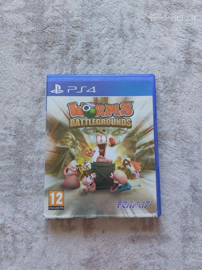 Žaidimas "worms battlegrounds"