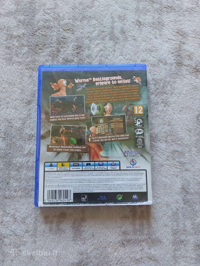 Žaidimas "worms battlegrounds" - nuotraukos Nr. 2