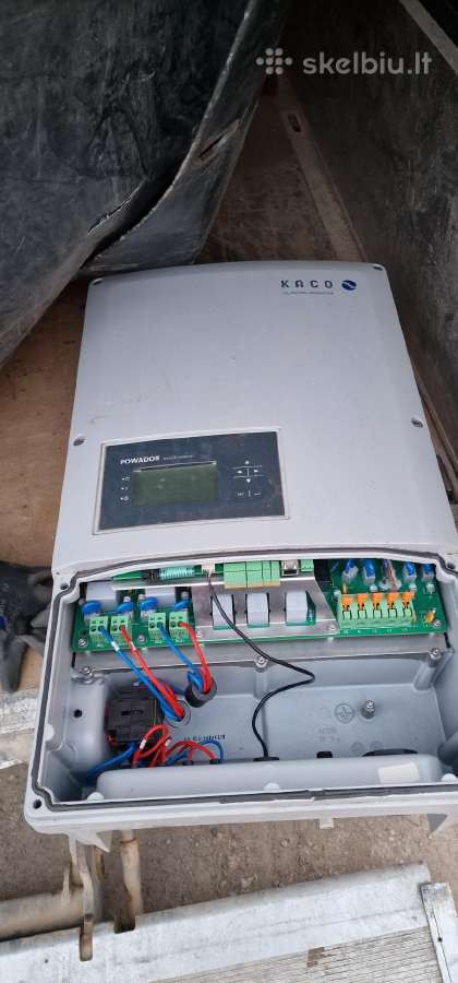Saulės elektrinės inverteris - nuotraukos Nr. 7