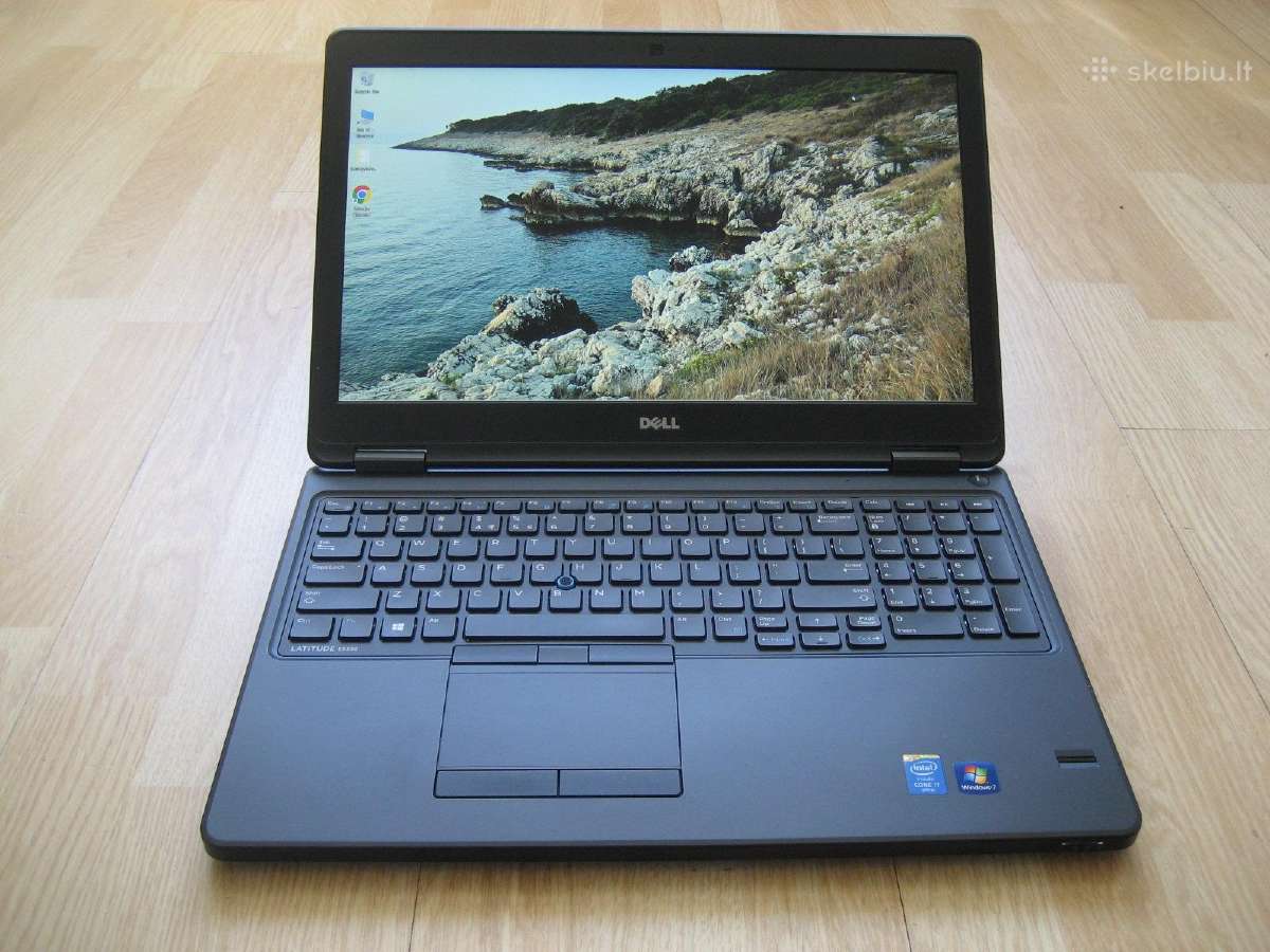 Dell E5550 i7 3.20ghz/ 16gb/ 256gb/ nauja baterija