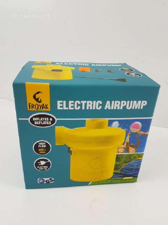 "Froyak" Elektrinė pompa, Efektyvus 500l/min - nuotraukos Nr. 4