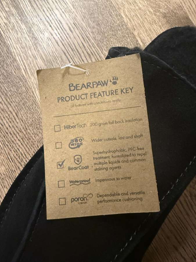 Naujos Bearpaw vyriškos šlepetės - nuotraukos Nr. 3