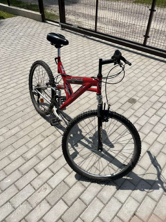 Parduodamas full suspension kalnų dviratis