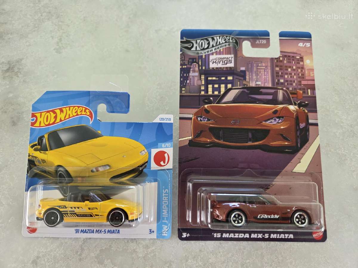 Hot Wheels Mazda Miata rinkinys