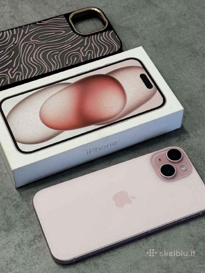 "iPhone" 15 Pink 128gb
