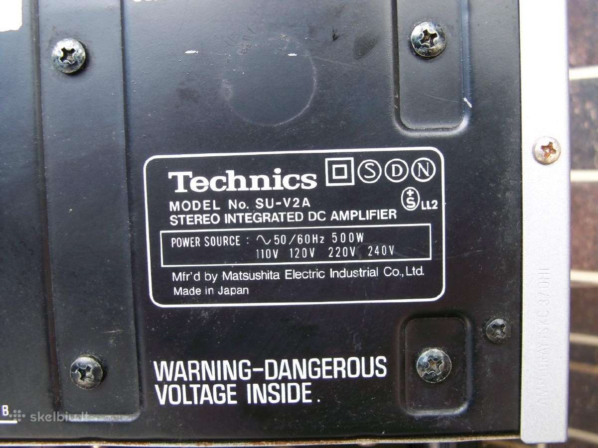 Technics Su- V2a. Sv,st-8044, z22. Su-a800. - nuotraukos Nr. 6