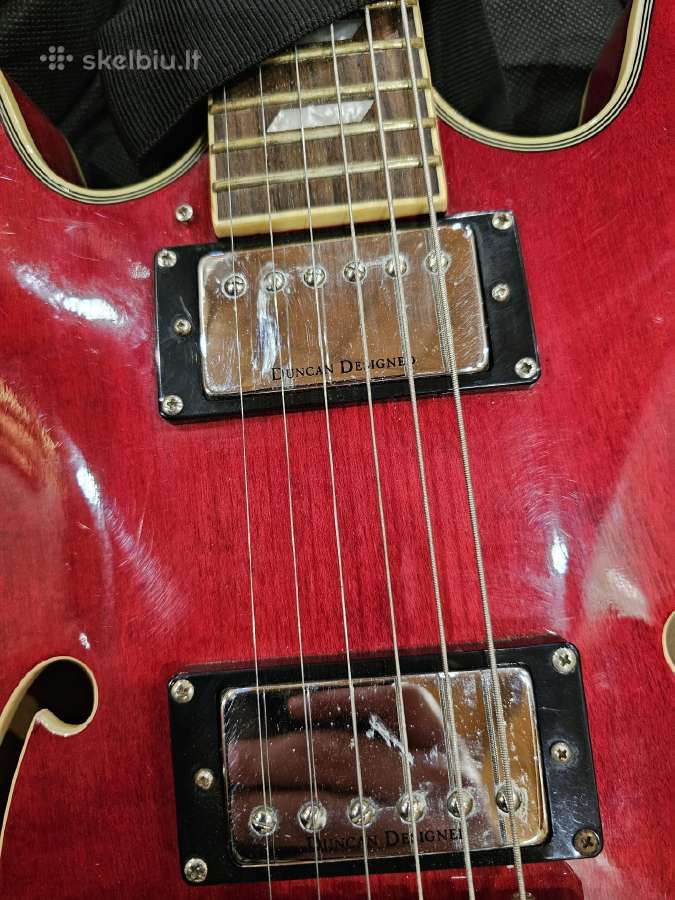 Aria Duncan designed elektrinė gitara - nuotraukos Nr. 4