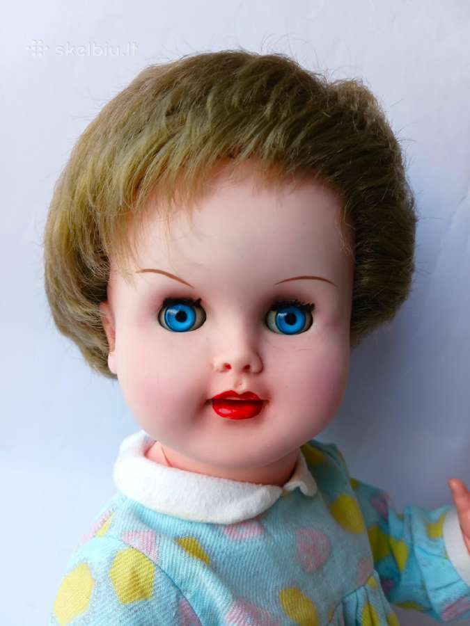 Vintažinė Lėlė Puppe "Mm" (verkia) Vokietija 1960 - nuotraukos Nr. 4