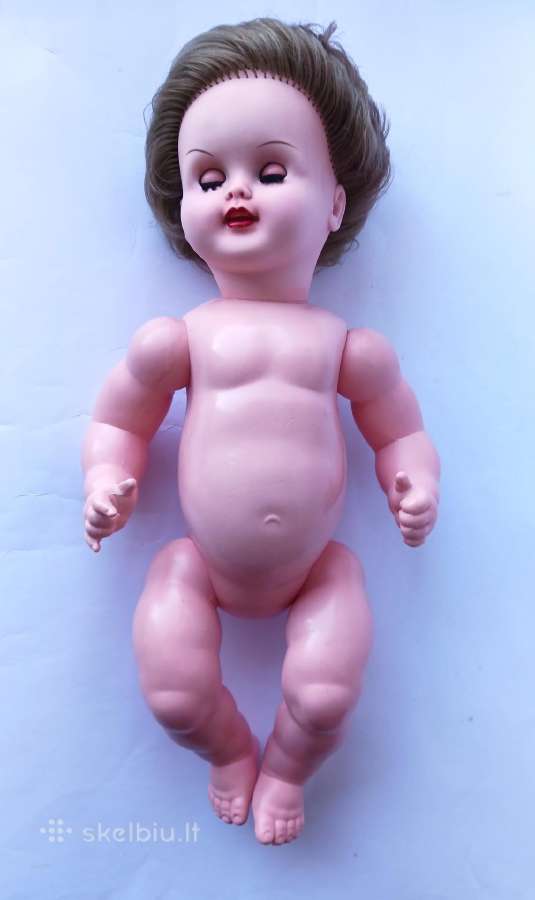 Vintažinė Lėlė Puppe "Mm" (verkia) Vokietija 1960 - nuotraukos Nr. 8
