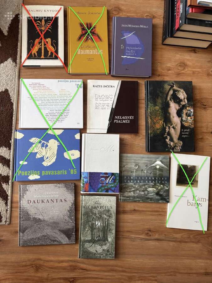 Rinktinė poezija, eilėraščiai, poemos