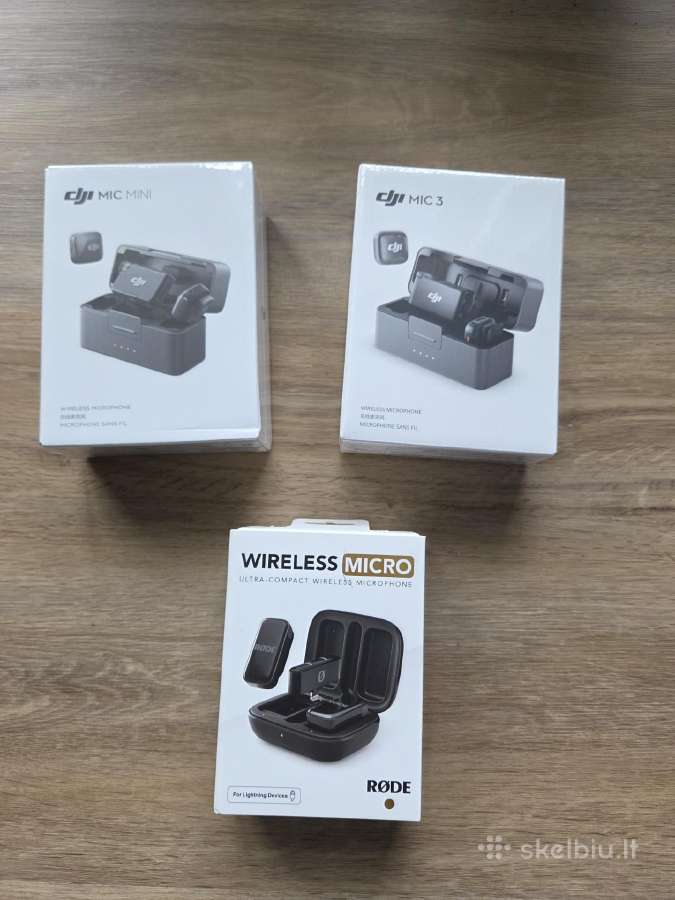 Dji Mic Mini 2tx + 1rx case / Rode Wireless Micro