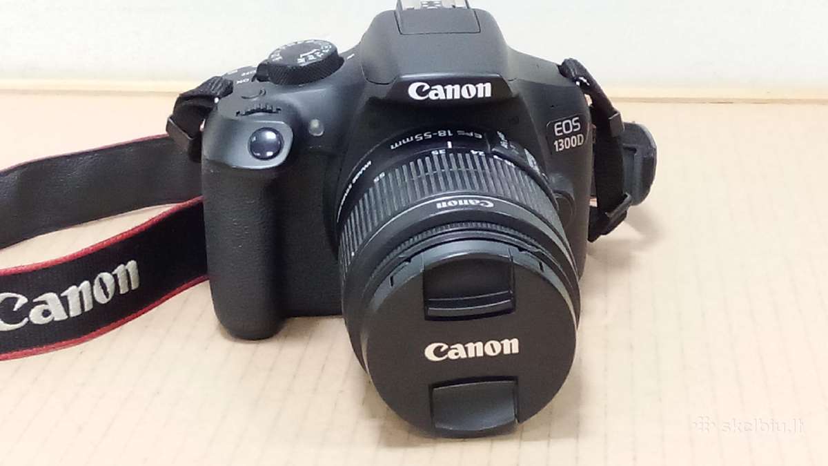 Canon EOS 1300d + 18-55m su garantija