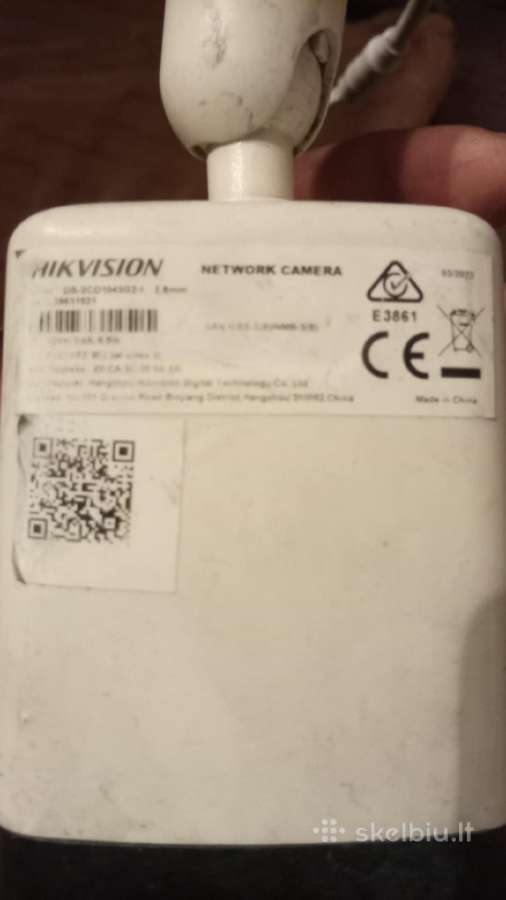 Kameros. Hikvision kameros yra nukarypyti laidai