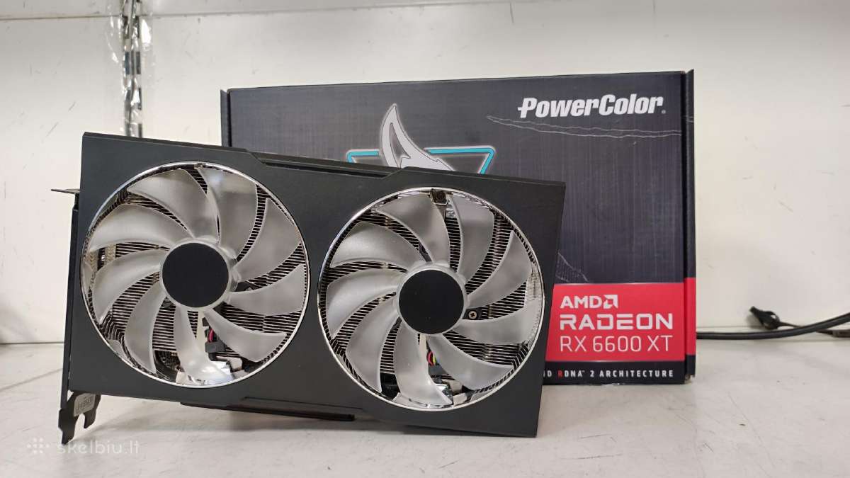 Rx 6600 XT 8gb Gddr6 (kaip Rtx 3060)