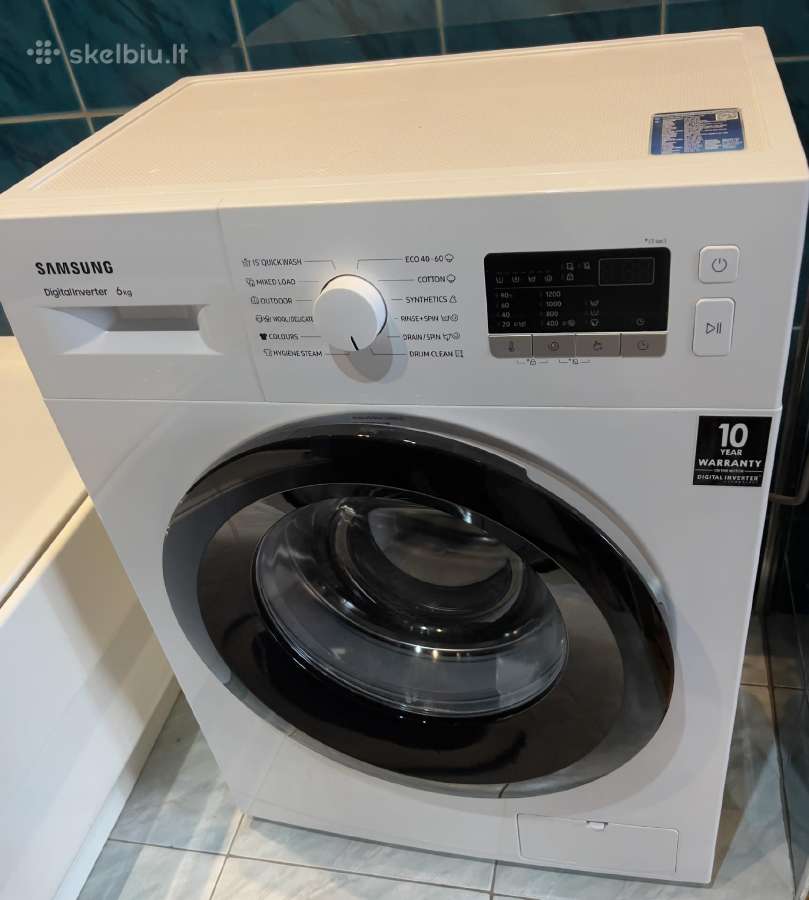 Parduodama samsung skalbimo mašina 45 cm.