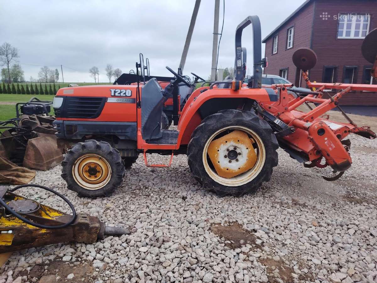 Kubota Gl260 su frontaliniu - nuotraukos Nr. 8