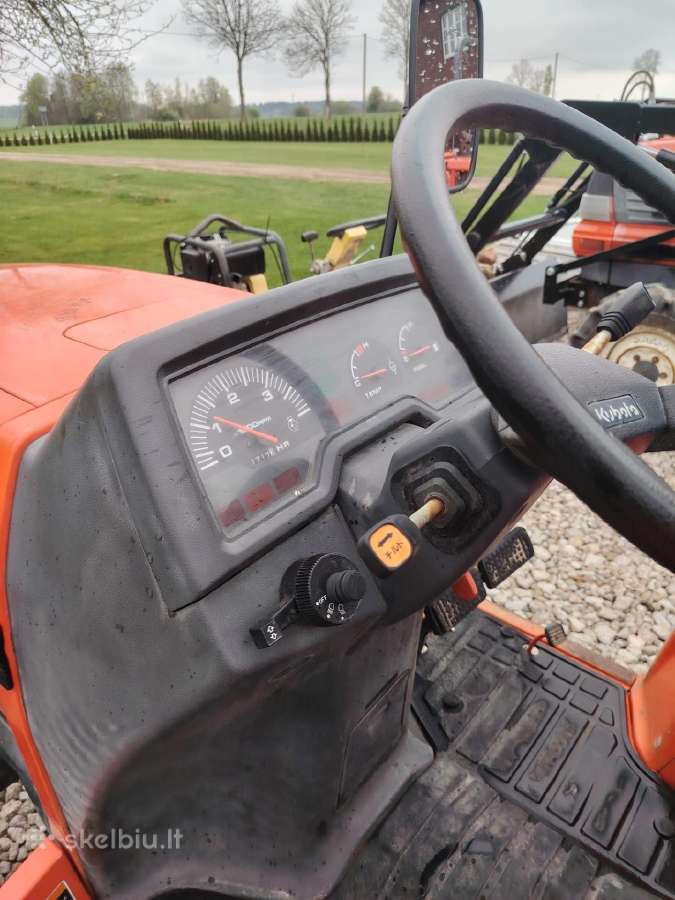 Kubota Gl260 su frontaliniu - nuotraukos Nr. 9
