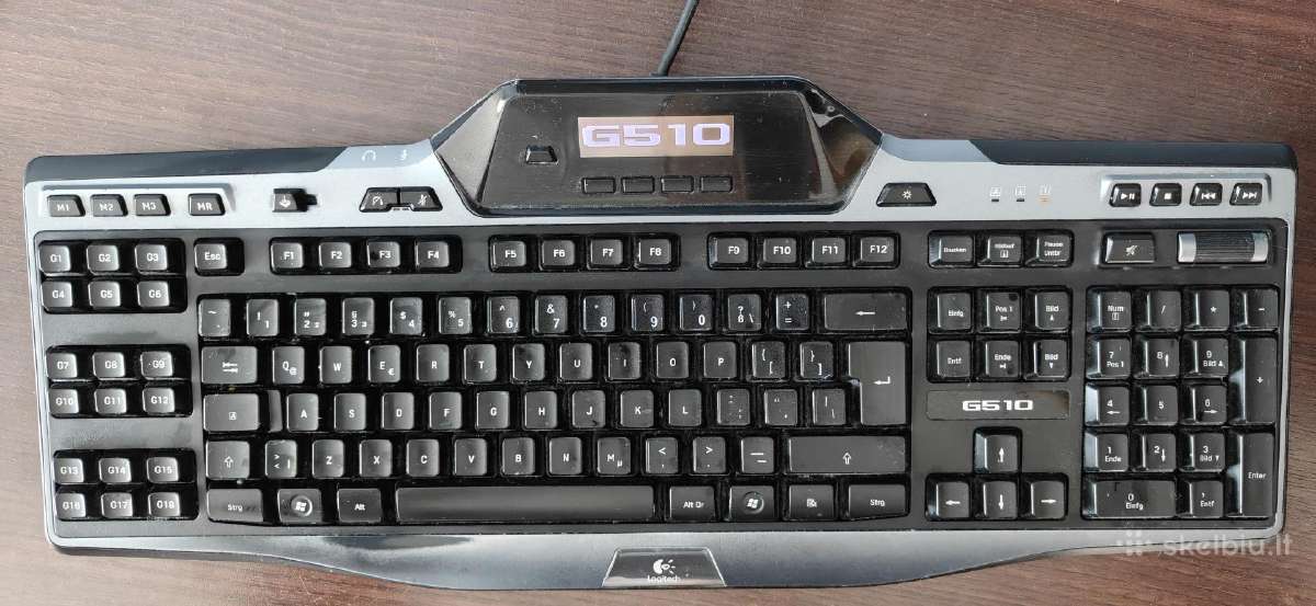 Logitech g510 gaming klaviatūra