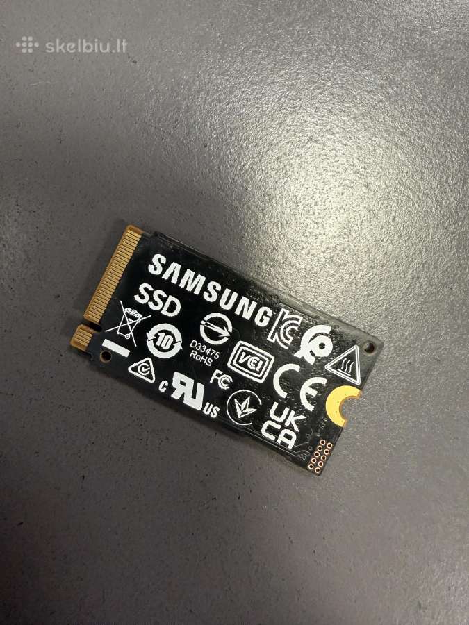 Samsung pm9c1b 1024gb (1tb) SSD nvme 4x4 - nuotraukos Nr. 2