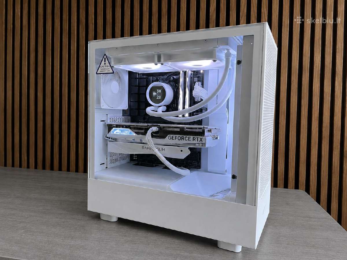 Žaidimų kompiuteris (White build)