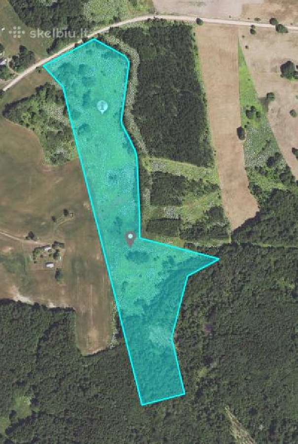 Parduodami du sklypai Zarasų r., 15,87 ha