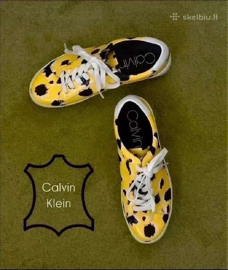 Nauji Calvin Klein natūralios odos sportbačiai 37 - nuotraukos Nr. 4