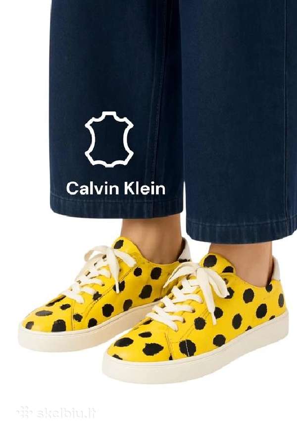 Nauji Calvin Klein natūralios odos sportbačiai 37 - nuotraukos Nr. 3