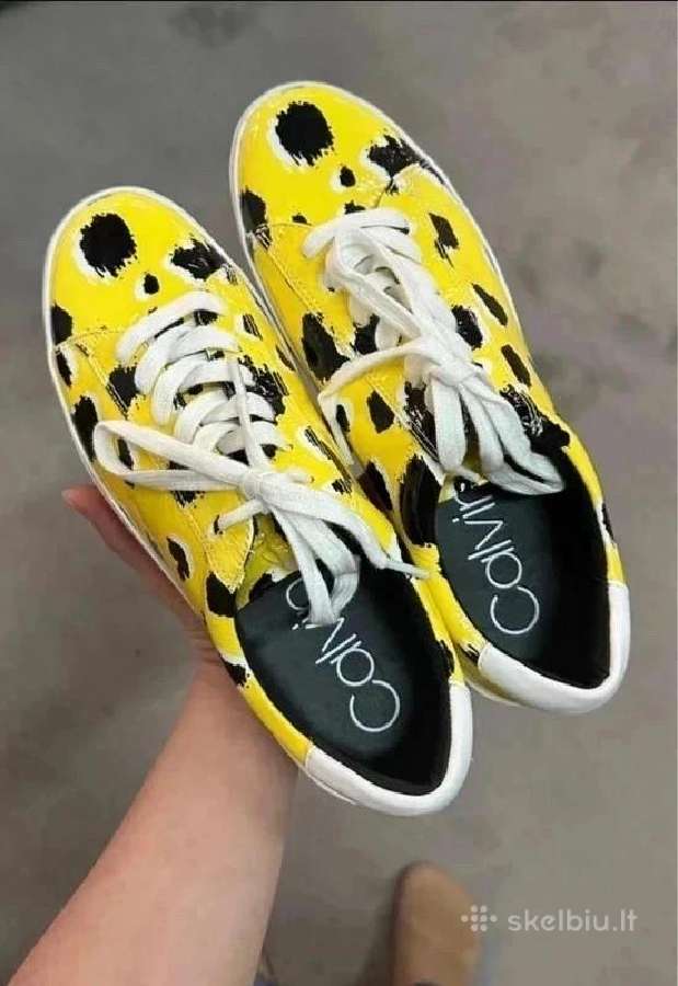 Nauji Calvin Klein natūralios odos sportbačiai 37
